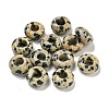 Natural Dalmatian Jasper Beads G-Q173-03A-24-1