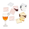 60Pcs 3 Colors Acrylic Display Stands OACR-GA0001-12-1