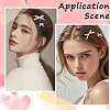 Styles Bowknot Polyester Alligator Hair Clips PHAR-SP0001-11-7