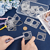 20Pcs Acrylic Floss Bobbin TOOL-OC0001-92E-3