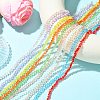 10 Strands 10 Styles Transparent Electroplate Glass Beads Strands EGLA-CJ0001-29-6
