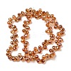 Electroplated Glass Beads EGLA-K062-01B-HP05-2
