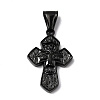 304 Stainless Steel Pendants STAS-I370-01EB-2