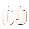 201 Stainless Steel Pendants SA-CBA49C1-03P-1