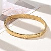 304 Stainless Steel Hinged Cuff Bangles SA-CBAB92B-19G-4