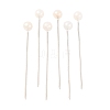 White Color Platinum Plated Ball Head Pins X-NEED-D002-1-1