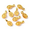 Brass Buddhist Pendants KK-K051-G-3