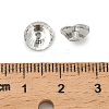 Faceted Transparent Glass Beads GLAA-P075-01E-01-3