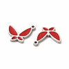 304 Stainless Steel Enamel Pendants STAS-F291-02P-3