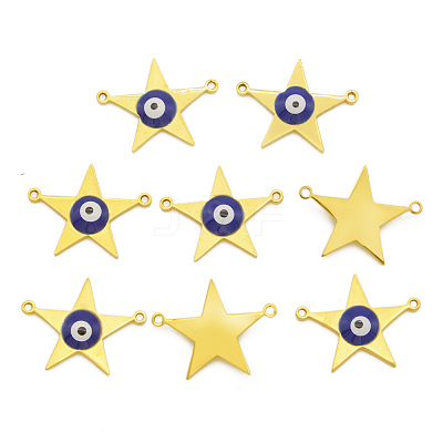 201 Stainless Steel Enamel Links Connectors STAS-S105-LA425-1