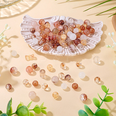 80G Transparent Glass Beads DGLA-TA0001-47G-1