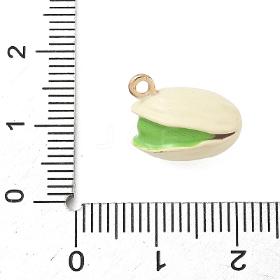 Alloy Enamel Charms ENAM-F156-03G-03-1