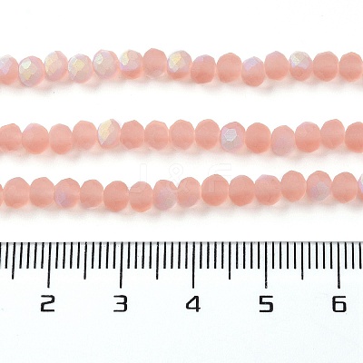 Transparent Glass Beads Strands X1-EGLA-A034-T4mm-MB21-1