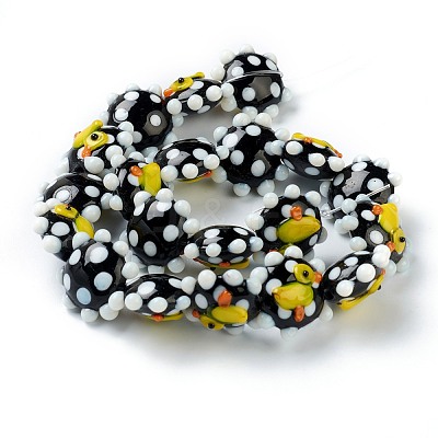Handmade Lampwork Beads LAMP-J092-01A-1