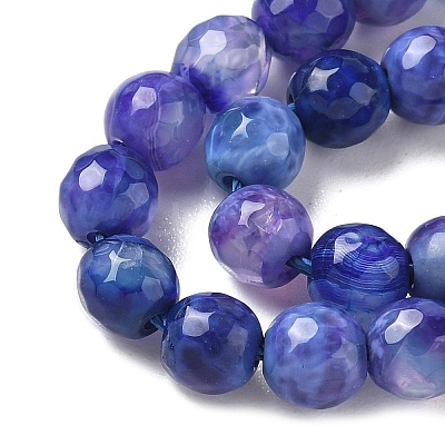 Natural Agate Beads Strands G-C082-A01-58-1