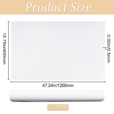 1Sheet PVC Waterproof Scrapbook Paper Pad AJEW-GF0008-88B-1