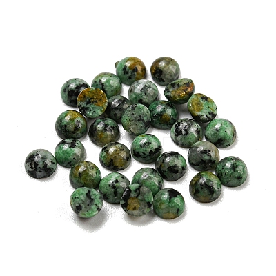 Natural African Turquoise(Jasper) Cabochons G-H309-03-61-1
