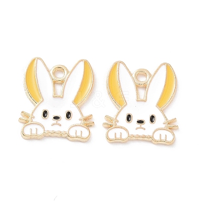 Alloy Enamel Pendants PALLOY-D015-08A-1