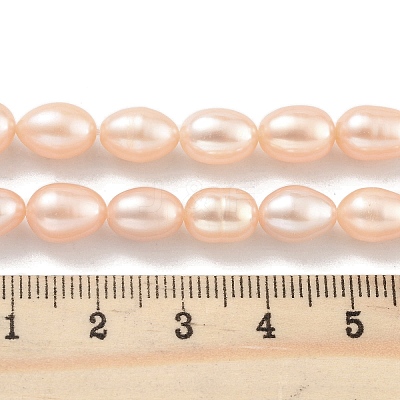 Natural Cultured Freshwater Pearl Beads Strands PEAR-P062-10G-1