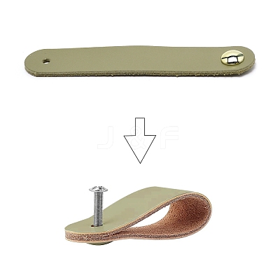 Leather Handle DIY-WH0182-19D-1