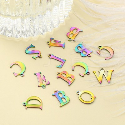 Ion Plating(IP) 304 Stainless Steel Charms STAS-H112-M-1