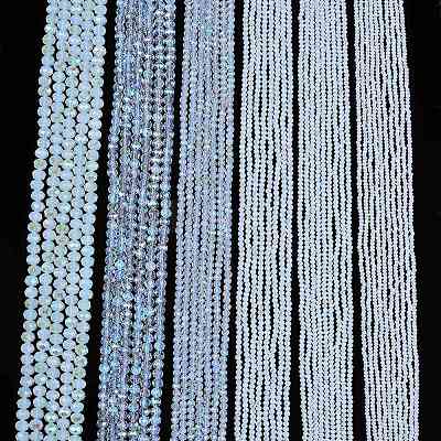 Electroplate Glass Beads Strands EGLA-A044-J3mm-L06-1