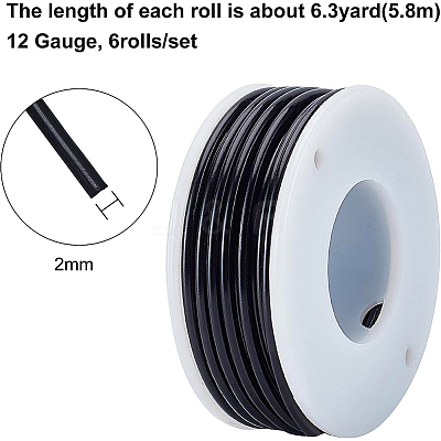 Round Aluminum Wire AW-BC0003-31C-2.0mm-1