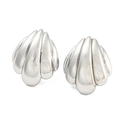Non-Tarnish 304 Stainless Steel Stud Earring for Women LS-EJEW-C067-16P-1
