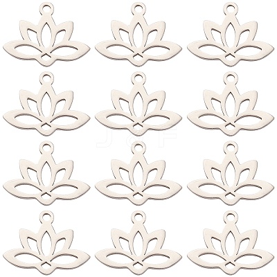 201 Stainless Steel Pendants STAS-SC0005-72P-1