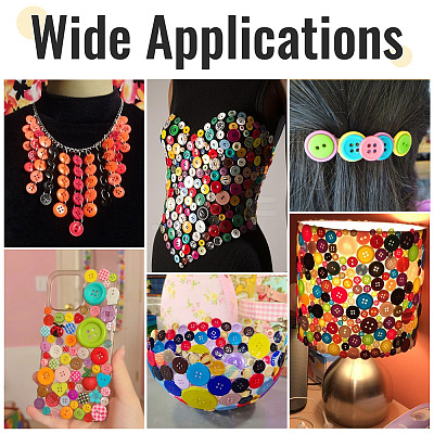 4-Hole Resin Buttons RESI-TA0004-11B-03-1