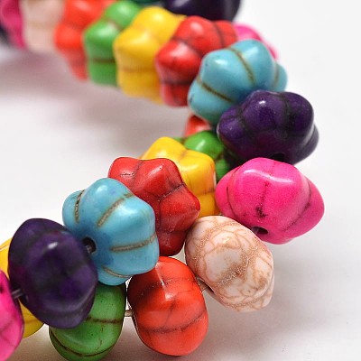 Dyed Synthetic Turquoise Bead Strands G-M148-03-A-1