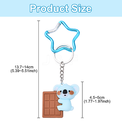 PVC Plastic Keychains KEYC-YW00197-01-1
