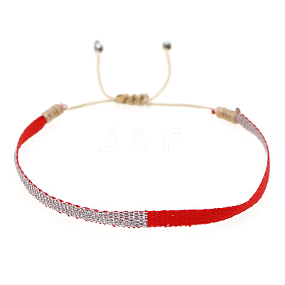 Vintage Bohemian Cotton Cord Braided Bracelets HL6263-14-1