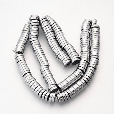 Electroplate Non-magnetic Synthetic Hematite Beads Spacers Strands G-Q486-75I-1
