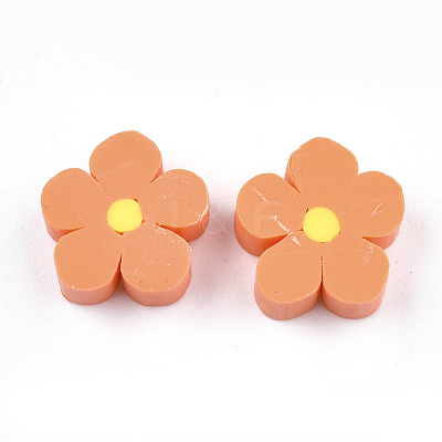 Handmade Polymer Clay Cabochons CLAY-S091-16F-1