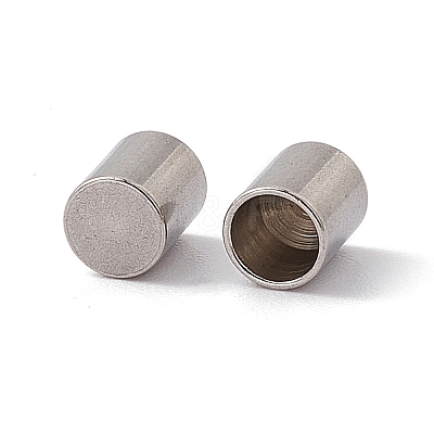 Tarnish Resistant 201 Stainless Steel Cord Ends X-STAS-G288-01B-P-1