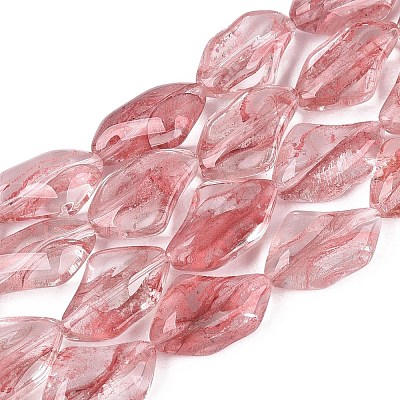 Handmade Lampwork Beads Strands LA-N046-02I-1