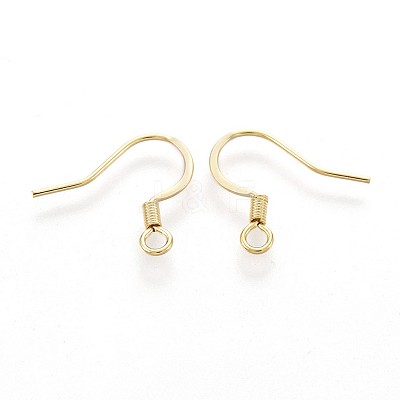 316 Surgical Stainless Steel French Earring Hooks X-STAS-P221-02G-1