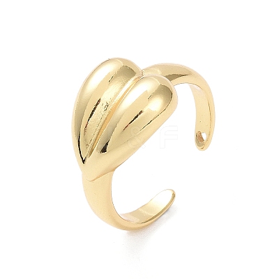 Brass Cuff Finger Rings RJEW-H227-01G-01-1