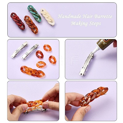 Iron Hair Barrette Findings IFIN-A171-06B-1