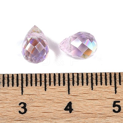 Electroplate Glass Beads EGLA-C008-01A-AB02-1