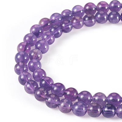 Natural Amethyst Beads Strands G-TA0002-57B-1