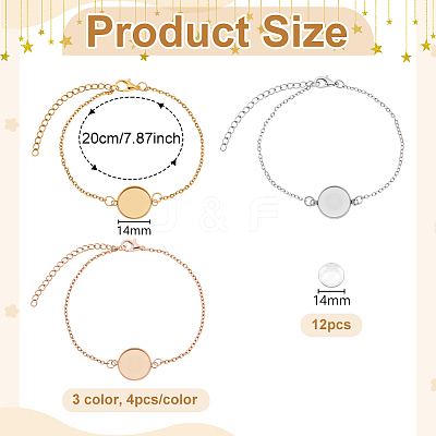 304 Stainless Steel Bracelets BJEW-GA00005-1