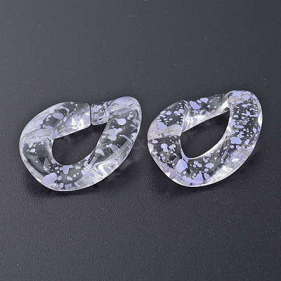 Transparent Acrylic Linking Rings OACR-N009-014A-06-1
