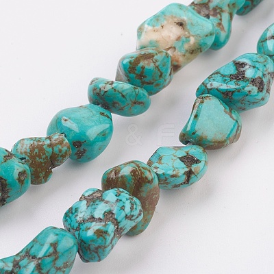 Natural Magnesite Beads Strands G-K249-02B-1