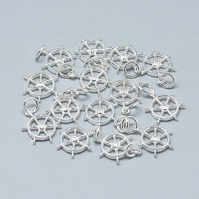 925 Sterling Silver Pendants STER-T002-86S-1