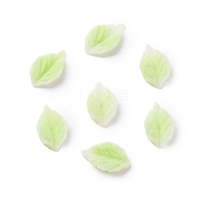 Leaf Opaque Resin Cabochons FIND-L019-04B-1