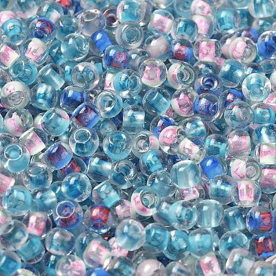Transparent Glass Round Seed Beads X1-SEED-B001-05A-07-1