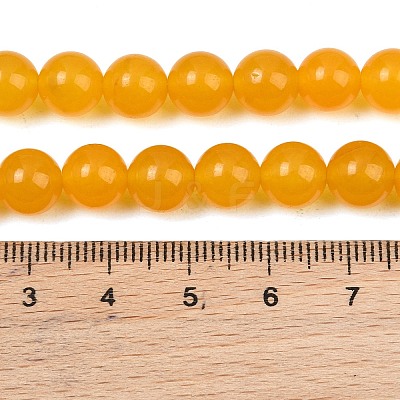 Dyed Natural White Jade Beads Strands GG-CBAD029-A11-8mm-1