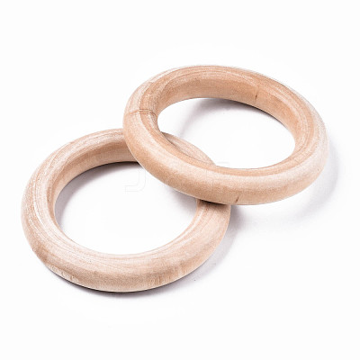 Unfinished Wood Linking Rings X-WOOD-Q024-18-1